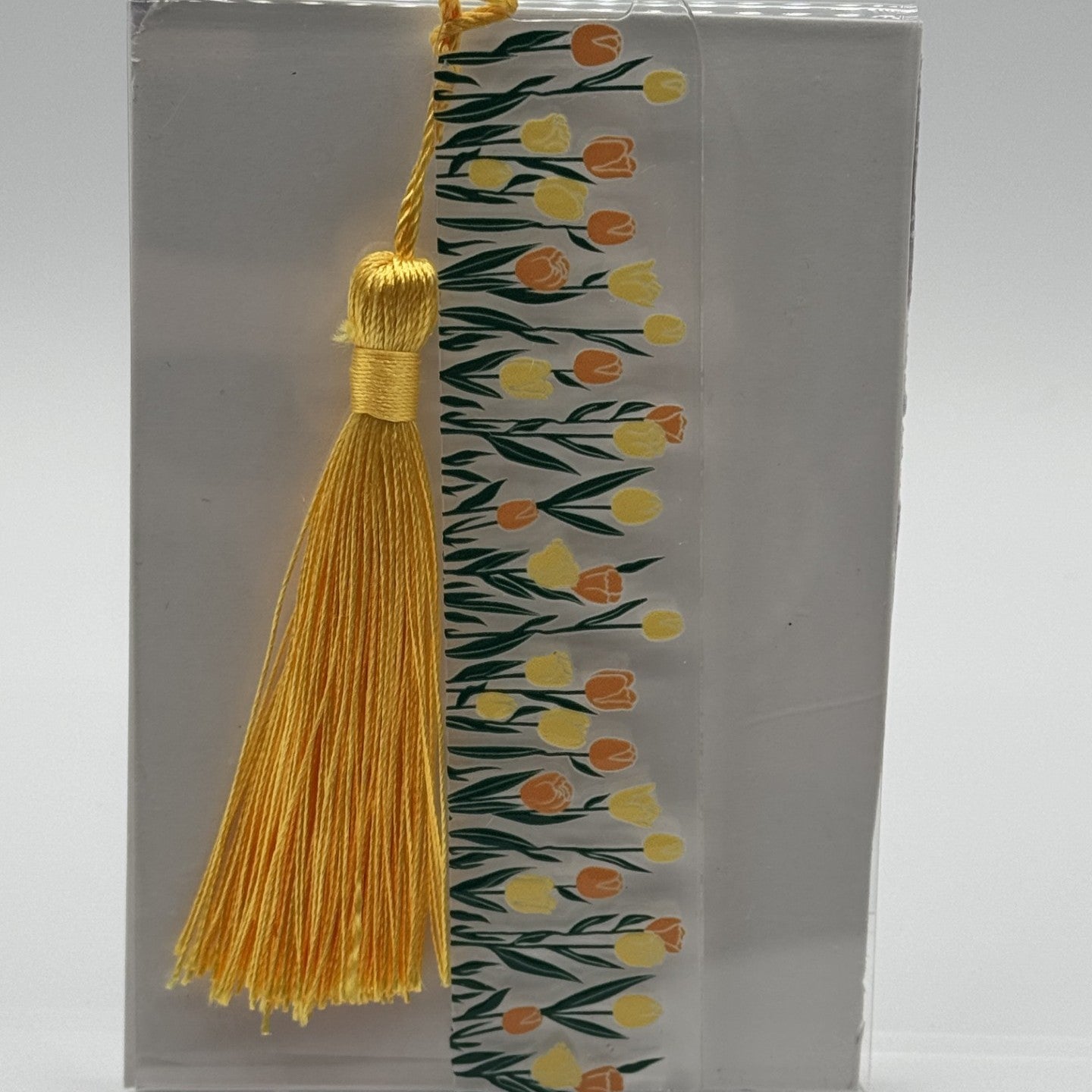 Acrylic Bookmark - Happy Tulips