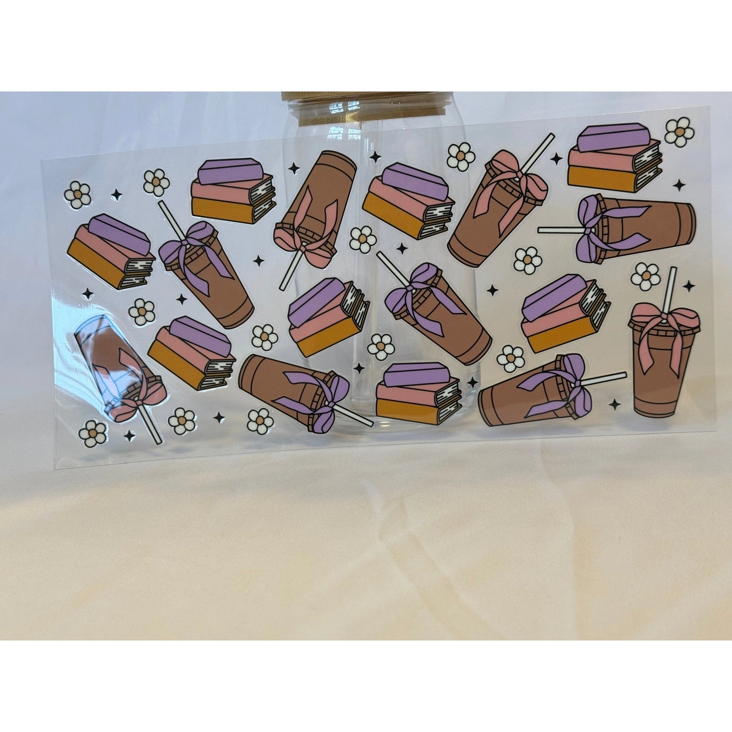 Bow, Books and Iced Coffee