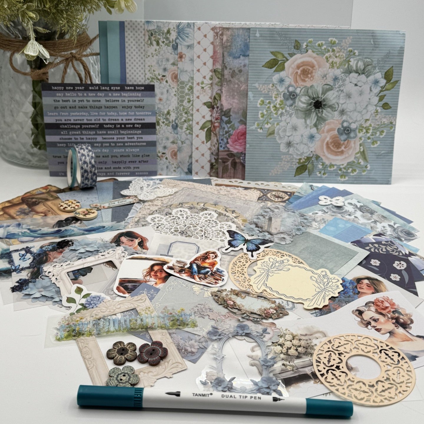 Spectrum Collection: 100-Piece Customizable Color Journal Kit