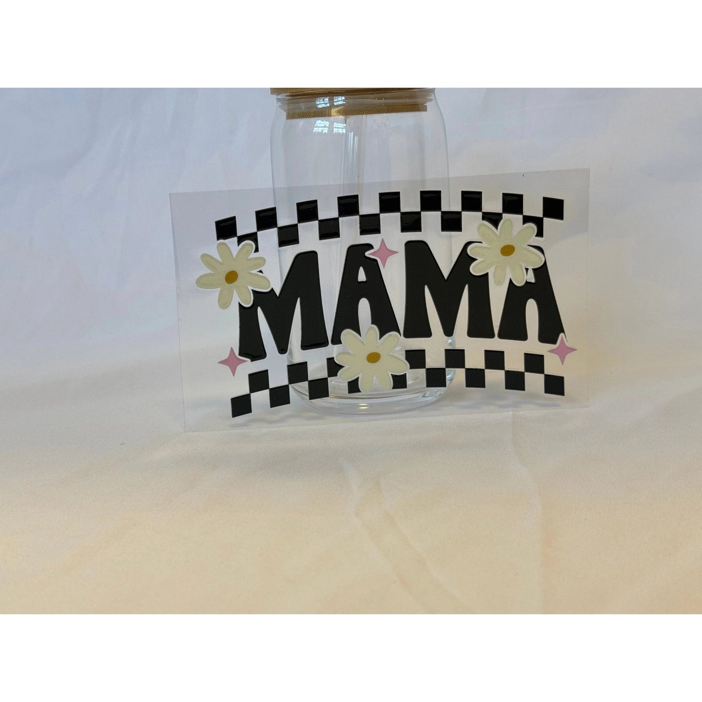 Retro Checkered Mama