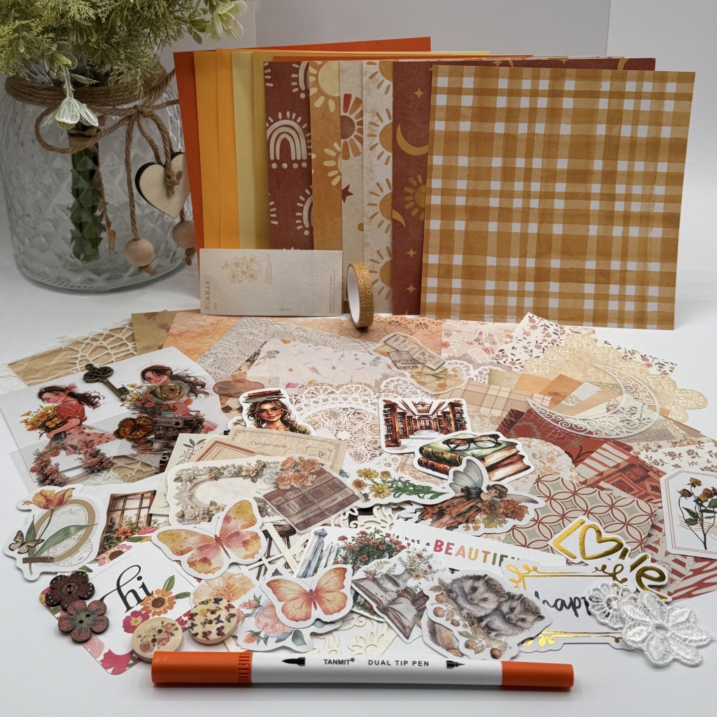 Spectrum Collection: 100-Piece Customizable Color Journal Kit