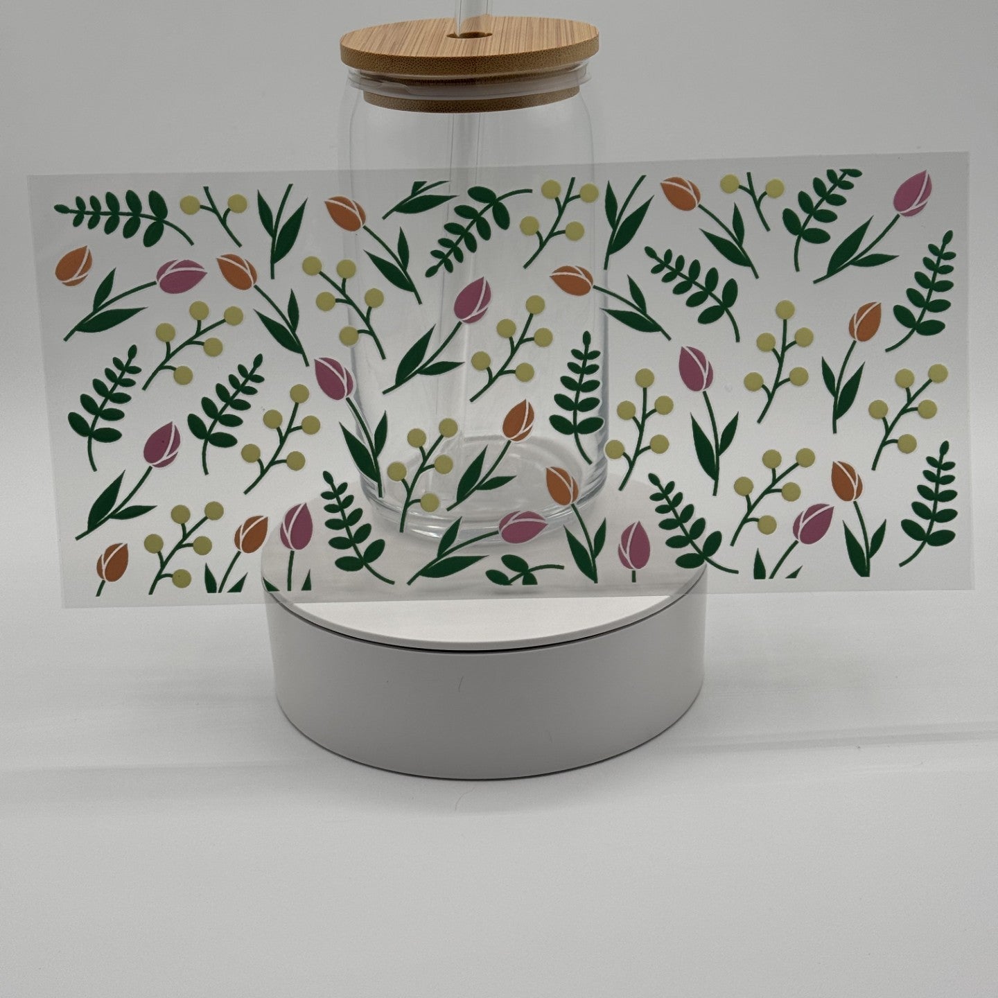 16 oz Tumbler - Tulip Garden