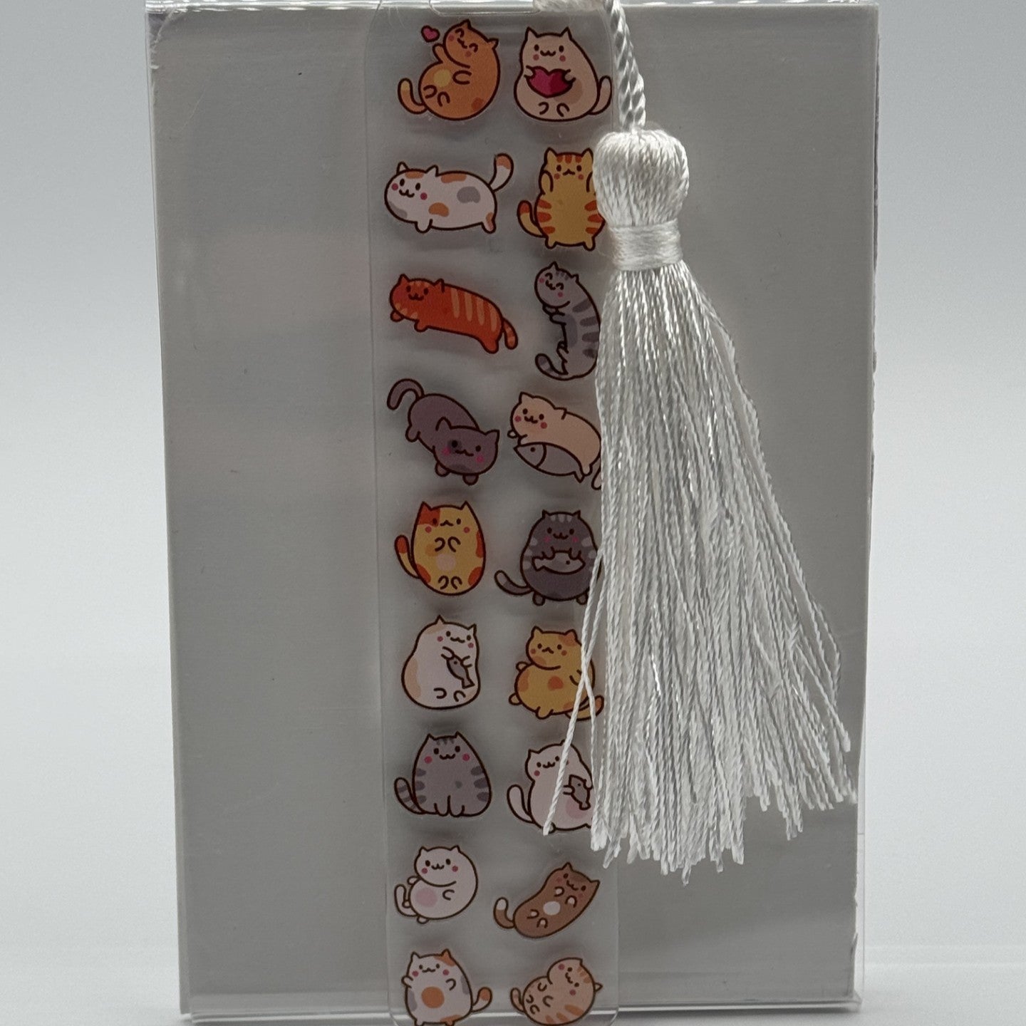 Acrylic Bookmark - Kawaii Cats