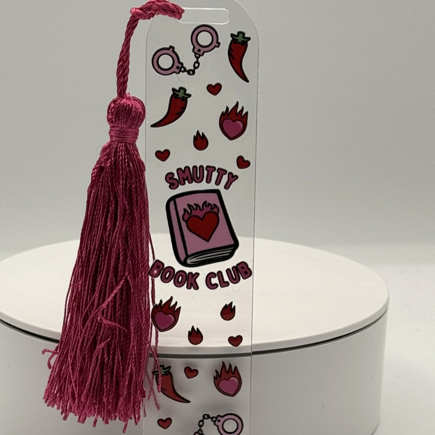 Acrylic Bookmark - Smutty Book Club