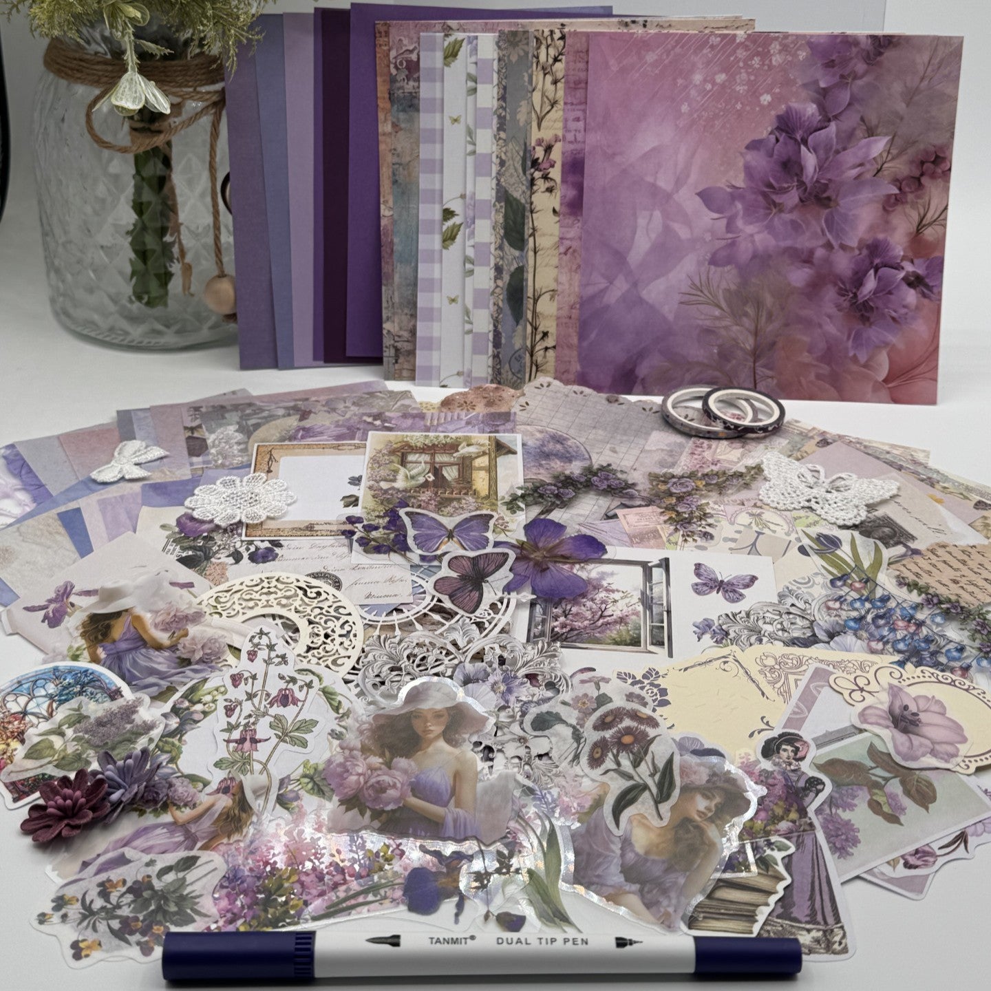 Spectrum Collection: 100-Piece Customizable Color Journal Kit