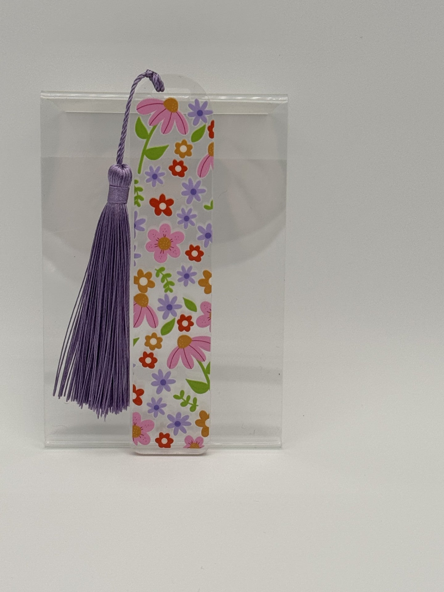 Acrylic Bookmark - Springtime Flowers